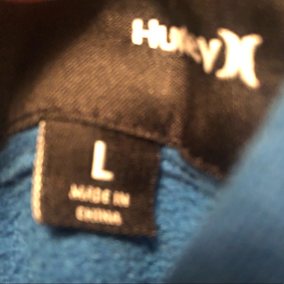 Hurley Hoodie blue - Picture 2 of 2
